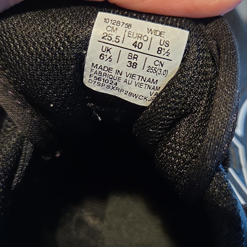 ASICS Black White Running Shoes SIZE 8.5 NWOT JOLT 5 - Picture 6 of 7